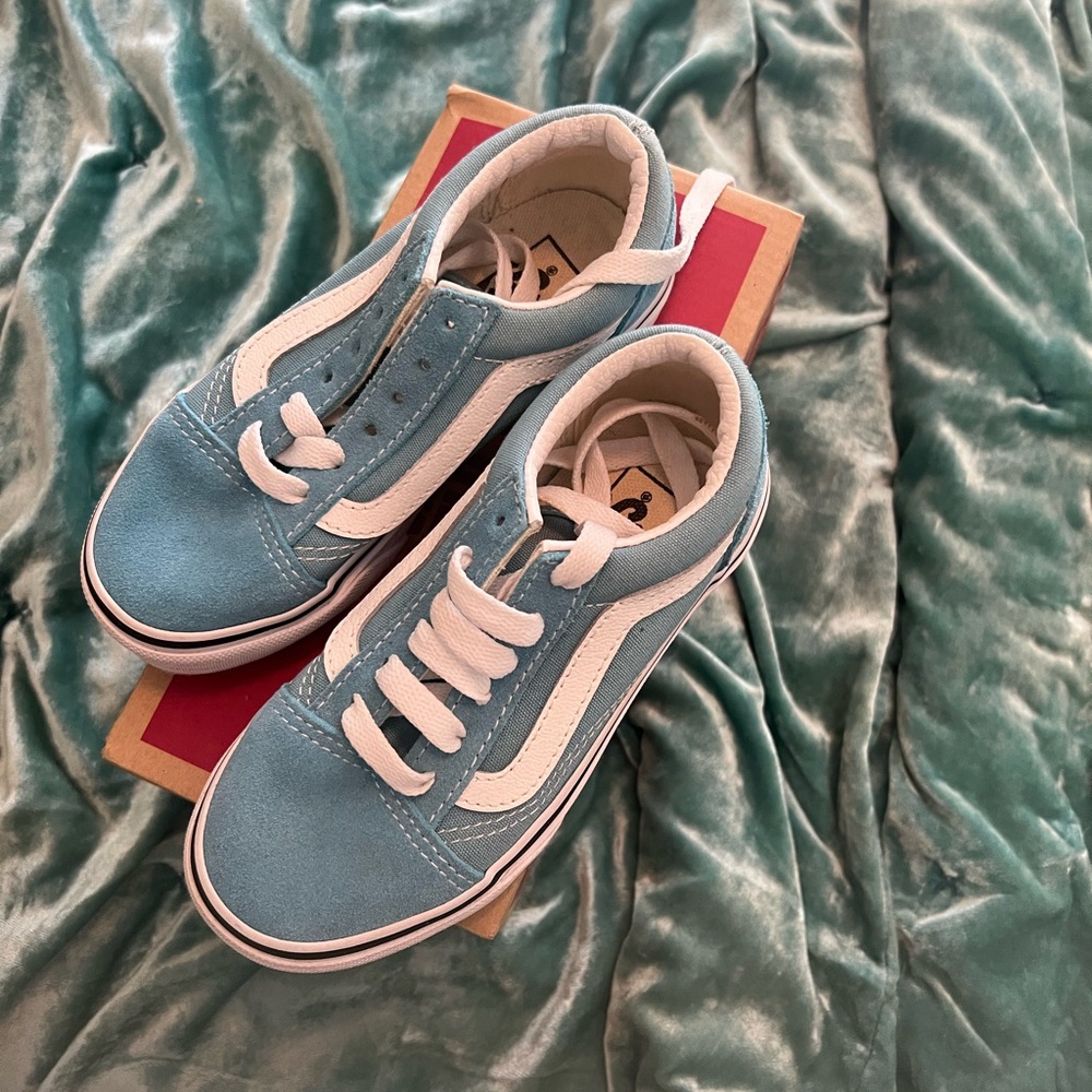 Kids Low Top Vans. Never been worn!